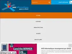 Sites similar to axeinfo.fr