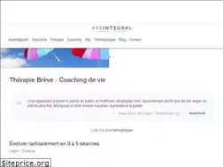 Sites similar to axeintegral.be