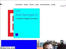 Sites similar to axel-springer.ag