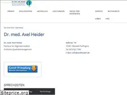 Sites similar to axelheider.de