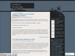 Sites similar to axelilly.wordpress.com