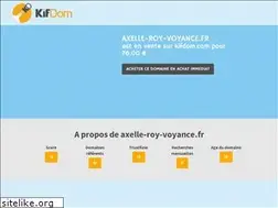 Sites similar to axelle-roy-voyance.fr