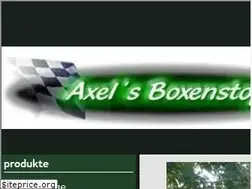 Sites similar to axelsboxenstop.de