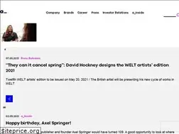 Sites similar to axelspringer.us