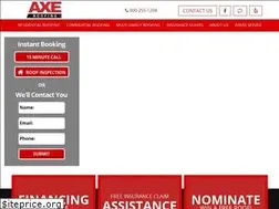 Sites similar to axeroofing.com