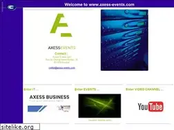 Sites similar to axess-events.com