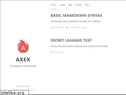 Sites similar to axex.ru