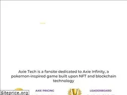 Sites similar to axie.tech