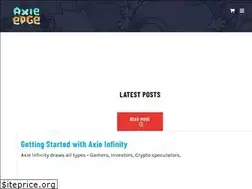 Sites similar to axieedge.com
