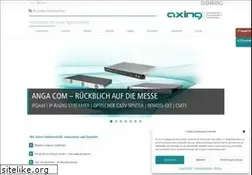 Sites similar to axing.com