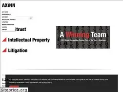 Sites similar to axinn.com