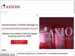Sites similar to axiom-ai.com