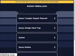 Sites similar to axiom-idaho.com