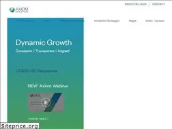Sites similar to axiom-investors.com