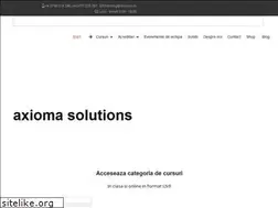 Sites similar to axioma.ro