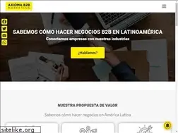 Sites similar to axiomab2b.com