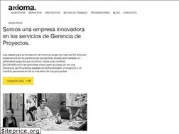 Sites similar to axiomaproyectos.mx