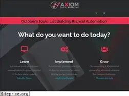 Sites similar to axiomdigitalmarketing.com