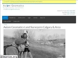Sites similar to axiomgeomatics.ca