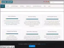 Sites similar to axiomgroupe.com