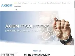 Sites similar to axiomitsolns.com