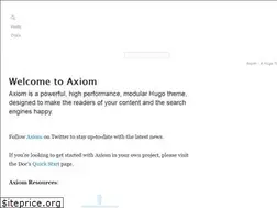 Sites similar to axiomtheme.com