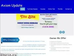 Sites similar to axiomupdate.com