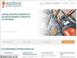 Sites similar to axion.re