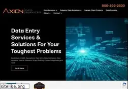 Sites similar to axiondata.com