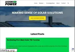 Sites similar to axionpower.com