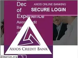 Sites similar to axioscreditbank.com