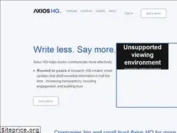Sites similar to axioshq.com