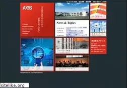 Sites similar to axis.co.jp