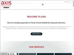 Sites similar to axis.mu