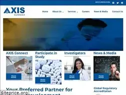 Sites similar to axisclinicals.com