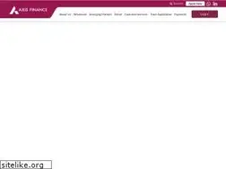 Sites similar to axisfinance.in