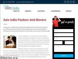 Sites similar to axisindiapackers.com