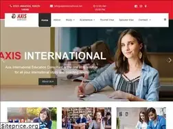 Sites similar to axisinternational.net