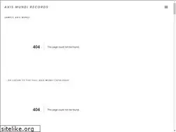 Sites similar to axismundirecords.com