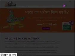 Sites similar to axismyindia.org