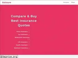 Sites similar to axissure.com