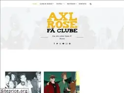 Sites similar to axlrosefaclube.com