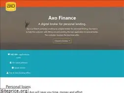 Sites similar to axofinance.com