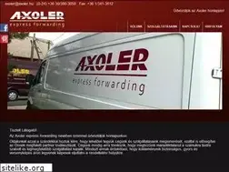 Sites similar to axoler.hu