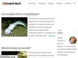 Sites similar to axolotlnerd.com