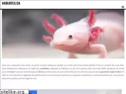Sites similar to axolotls.ca