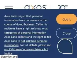 Sites similar to axosbank.com