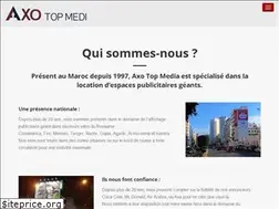 Sites similar to axotopmedia.ma