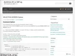 Sites similar to axsap.wordpress.com