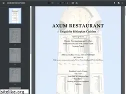 Sites similar to axum-restaurant.com